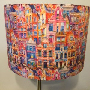 Amsterdam - Drum Shade 30cm diameter x 20cm high. Free delivery.