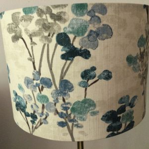 Blue Berry Hill – Drum Shade 30cm diameter x 20cm high. Free delivery