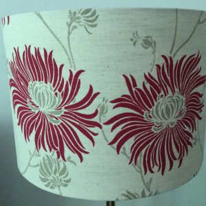 Flower Burst – Drum Shade 30cm diameter x 20cm high. Free delivery